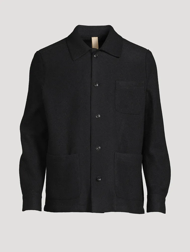 Wool Shirt Jacket