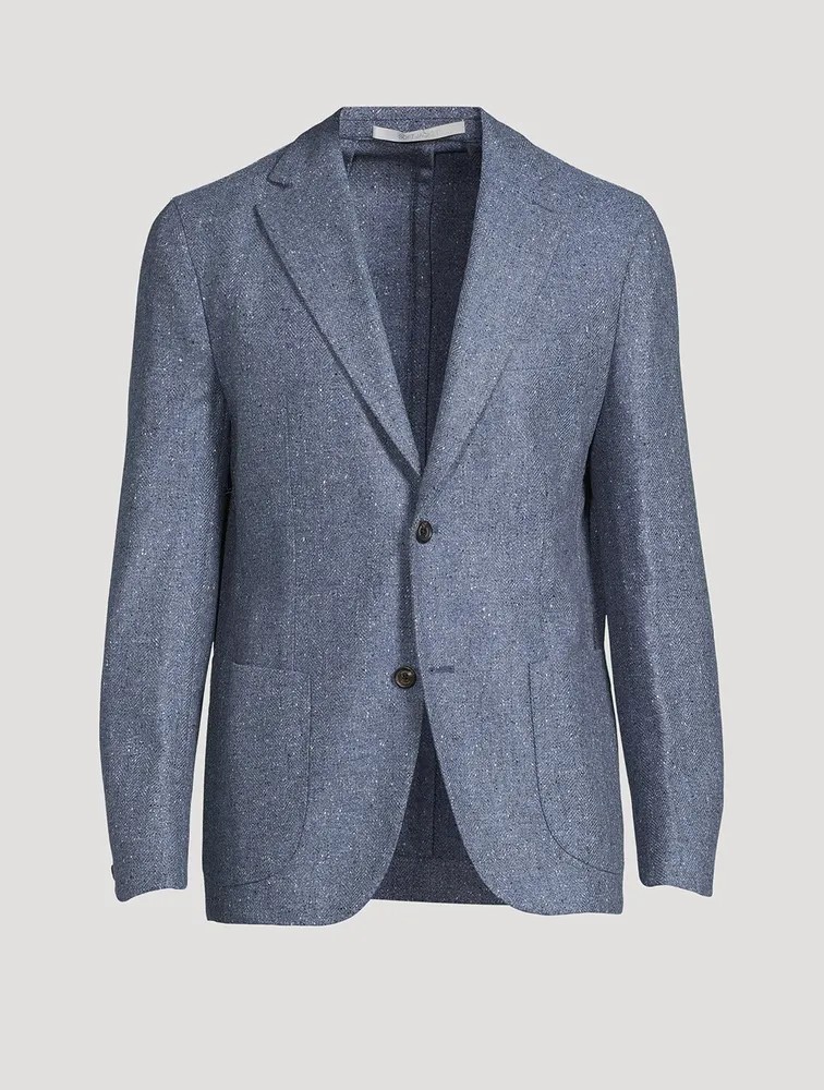 Wool And Cashmere Deconstructed Jacket