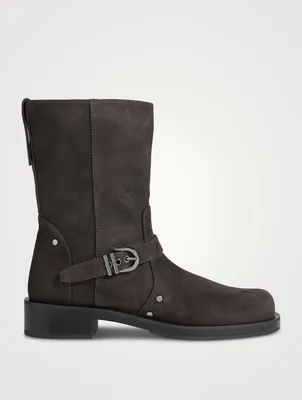 Maverick Suede Combat Boots