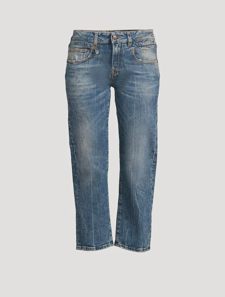 Boy Straight-Leg Cropped Jeans