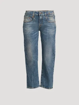 Boy Straight-Leg Cropped Jeans