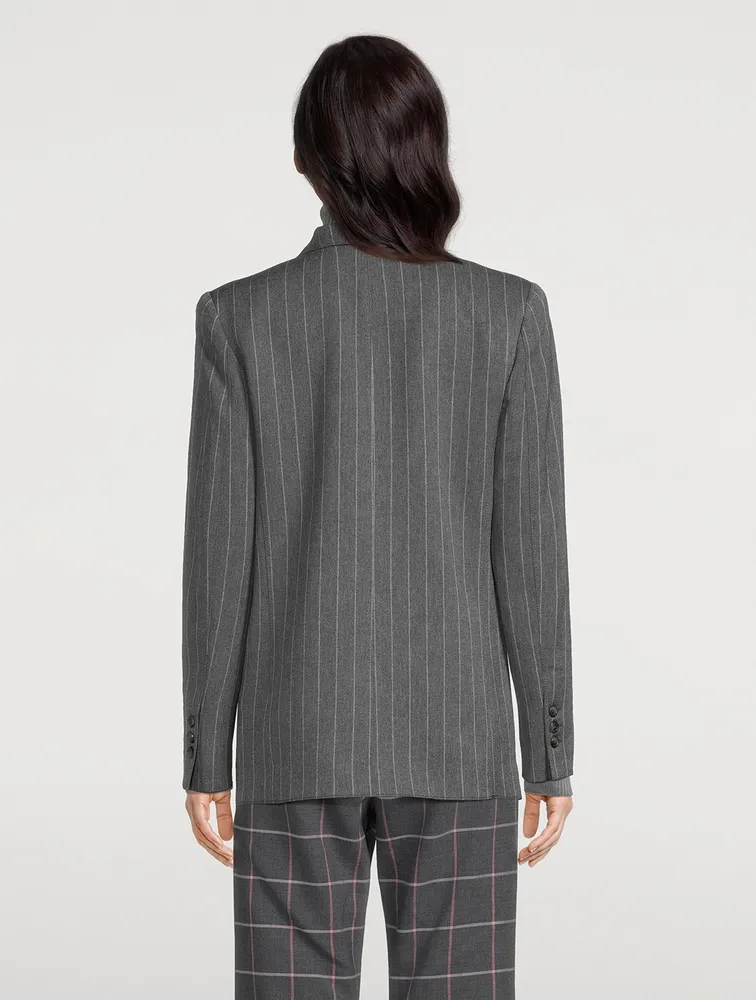 90s Blazer Stripe Print