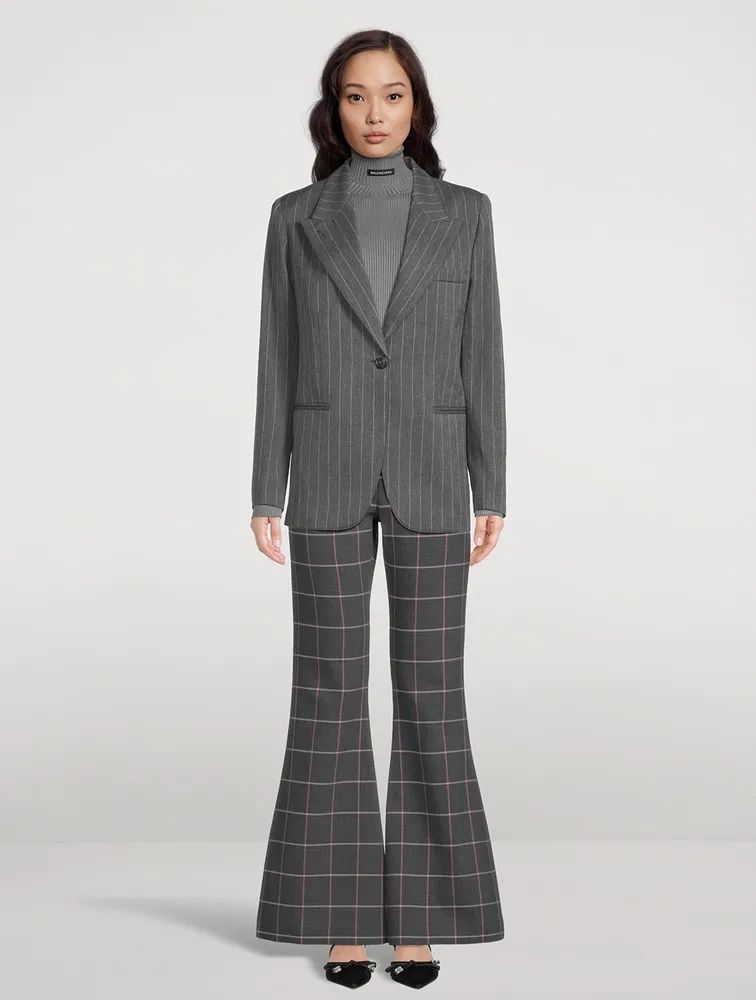 90s Blazer Stripe Print