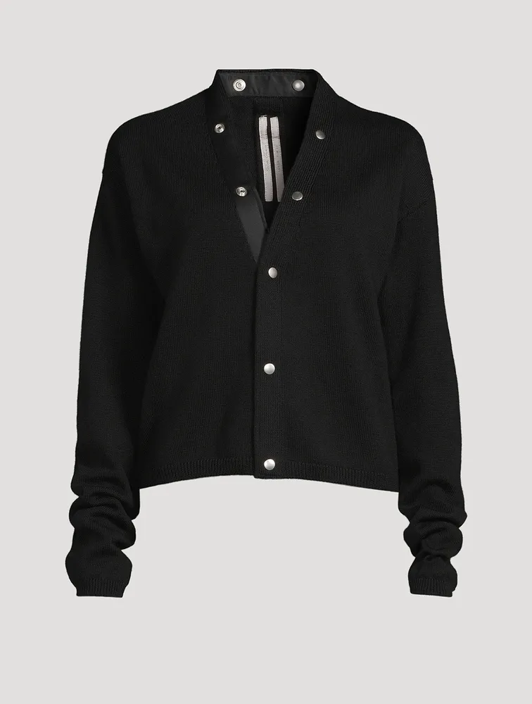 Peter Cropped Wool Cardigan