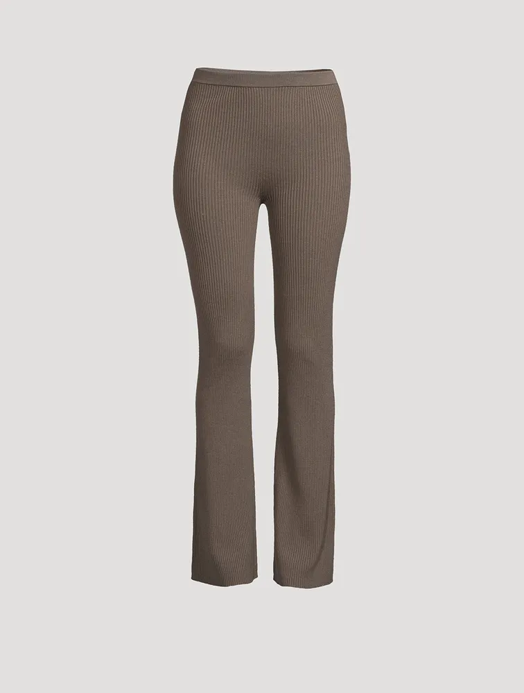 Efdu Rib-Knit Pants