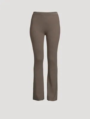 Efdu Rib-Knit Pants