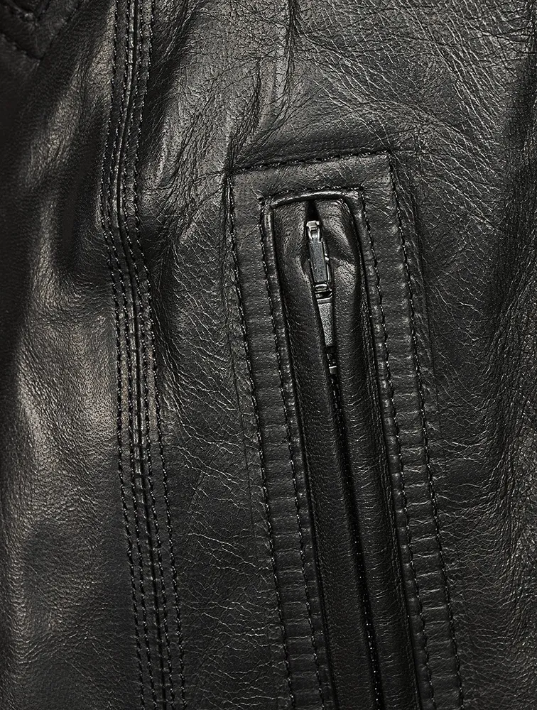Leather Biker Jacket