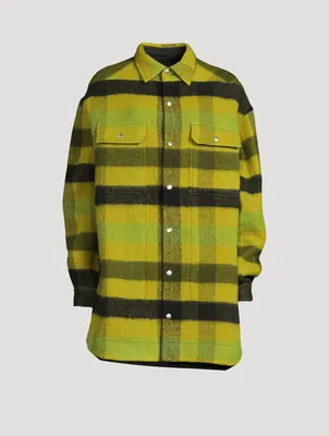 Plaid Shirt Jacket