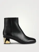 Rebecca Leather Ankle Boots