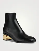Rebecca Leather Ankle Boots