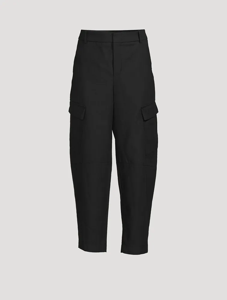 Curved Cargo Pants
