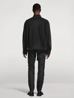 Denim Blouson Jacket