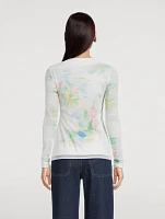 Mesh Top Blurred Print