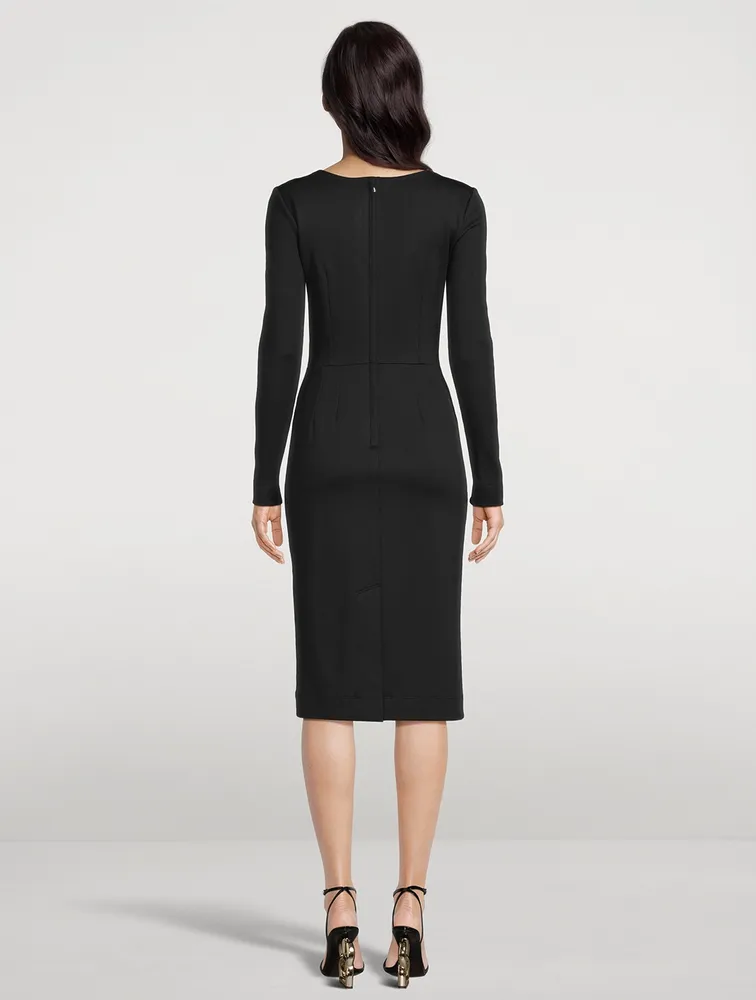 Milano Rib Midi Dress