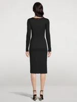 Milano Rib Midi Dress