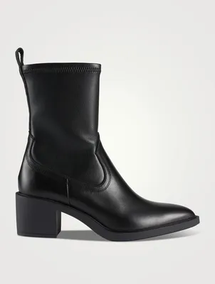 Parks Leather Sock Boots