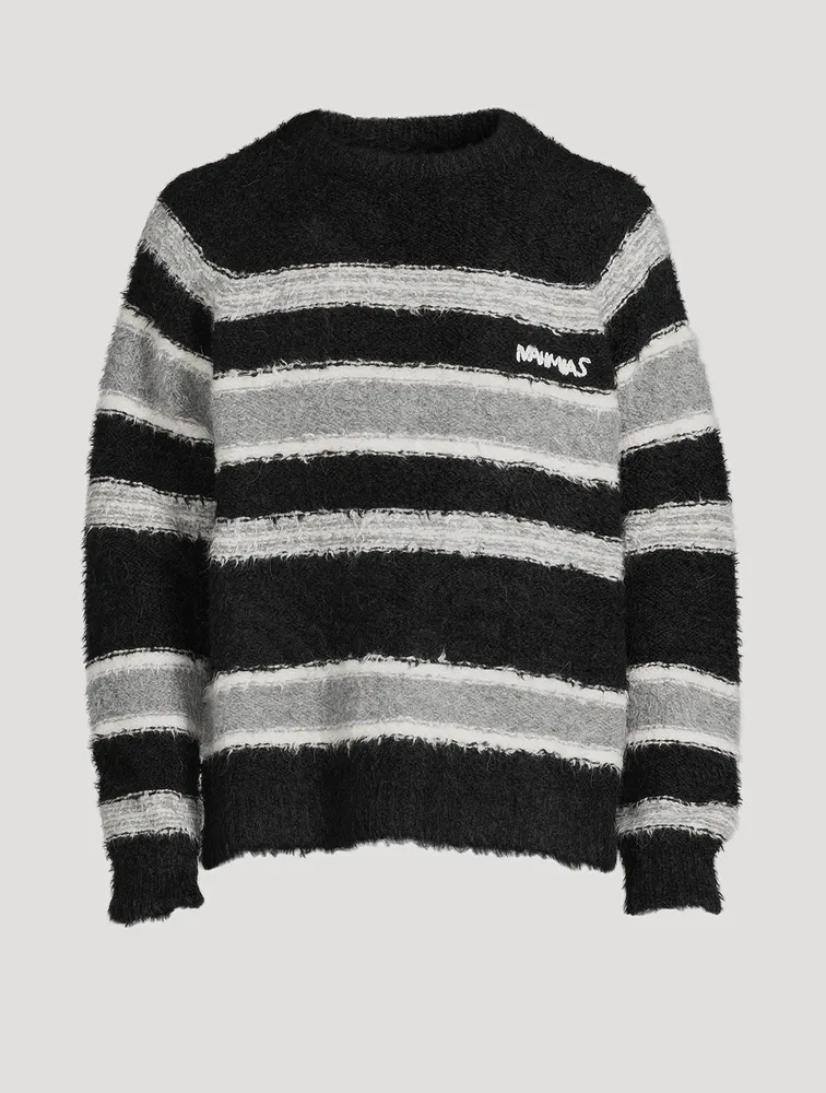 Wool-Blend Striped Sweater
