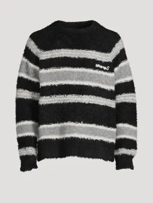 Wool-Blend Striped Sweater