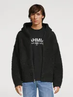 Miracle Academy Wool-Blend Hooded Coat