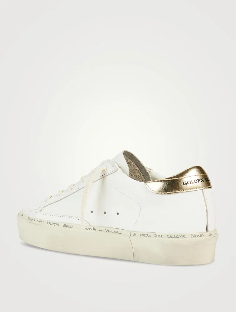 Hi-Star Leather Platform Sneakers