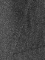 Wool-Blend Single-Breasted Blazer