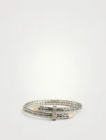 Spear Pavé Flex Cuff Bracelet With Diamonds