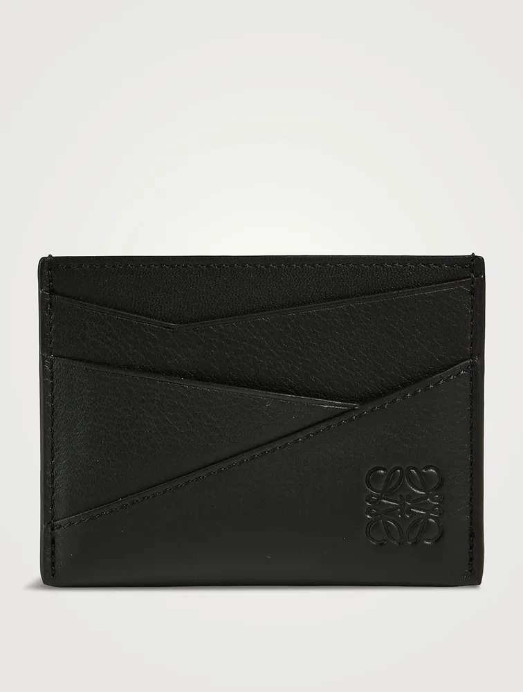 Puzzle Leather Cardholder