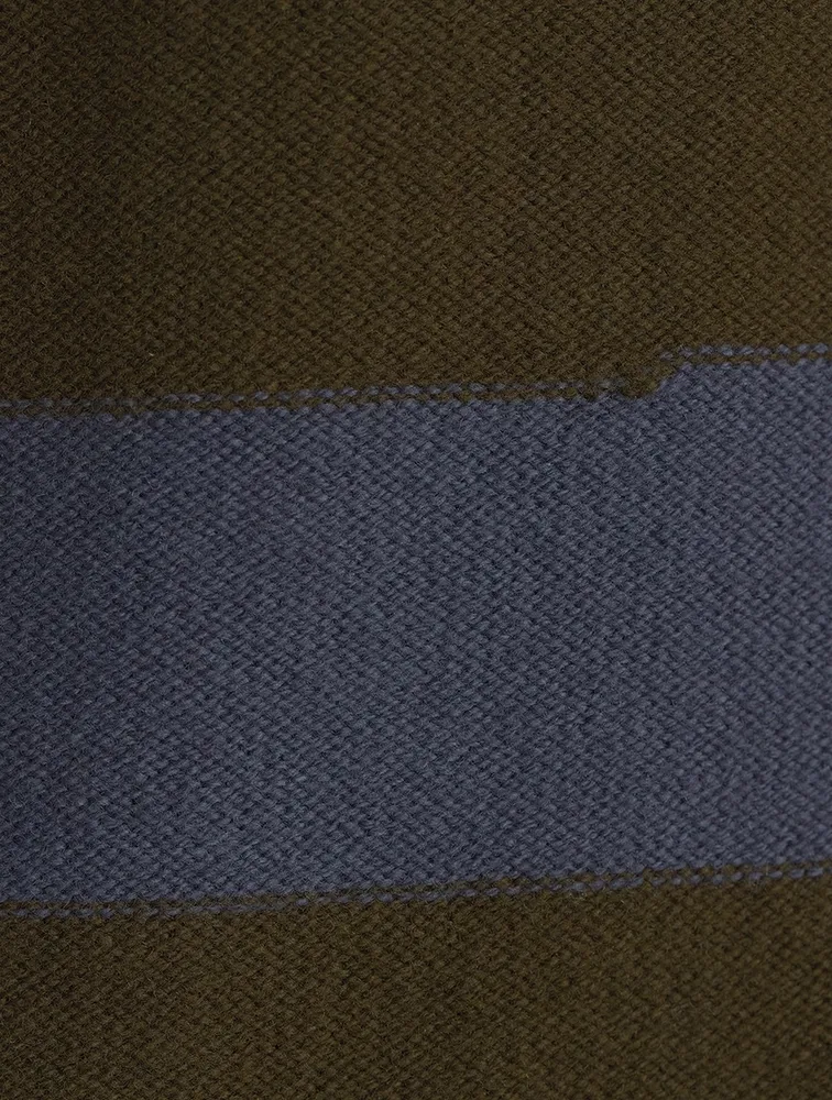 Lambswool Sweater Striped Print