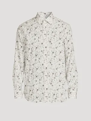 Tailored Shirt Floral Print