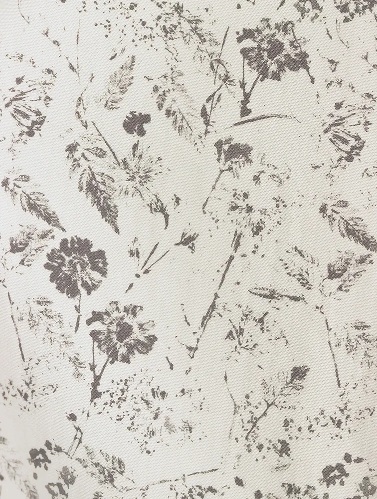 Tailored Shirt Floral Print