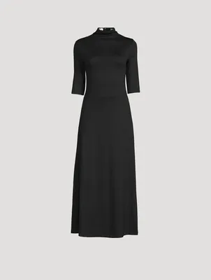 Jersey Midi Dress