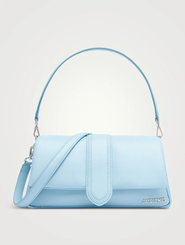 Le Bambimou Padded Leather Shoulder Bag