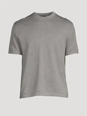 Kolben Linen And Cotton T-Shirt