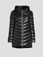 Ultralight Nylon Down A-Line Jacket