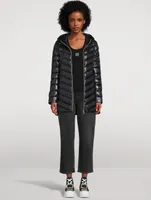 Ultralight Nylon Down A-Line Jacket