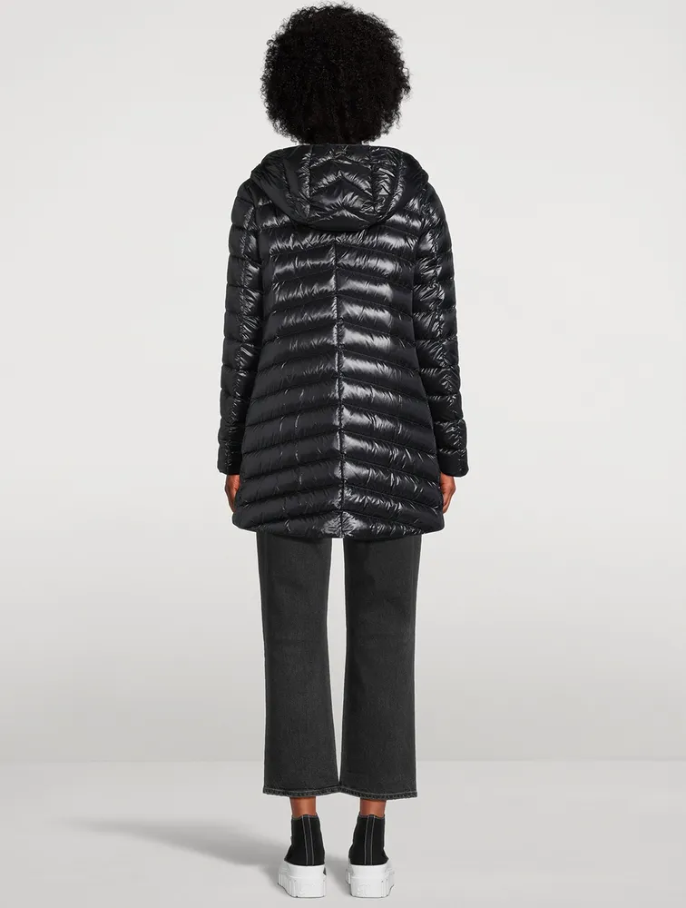 Ultralight Nylon Down A-Line Jacket