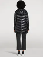 Ultralight Nylon Down A-Line Jacket