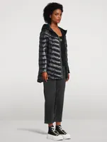 Ultralight Nylon Down A-Line Jacket