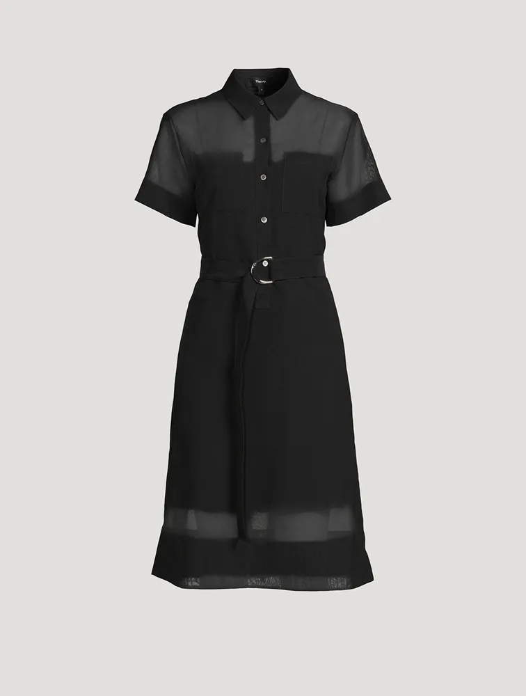 Belted Shirt Dress