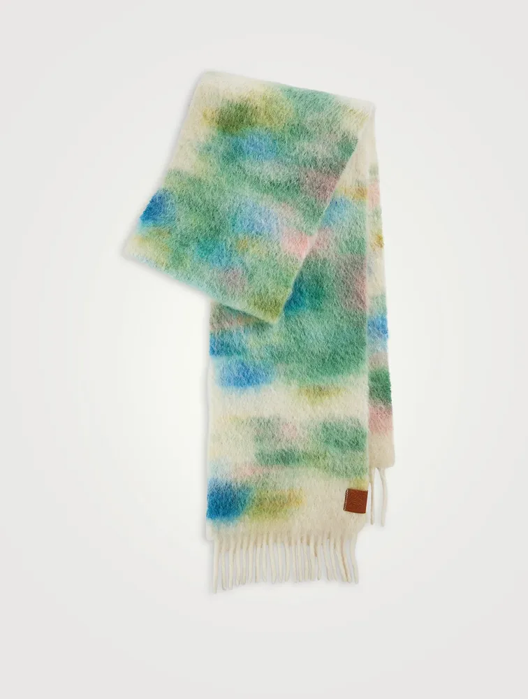 Wool And Mohair Scarf