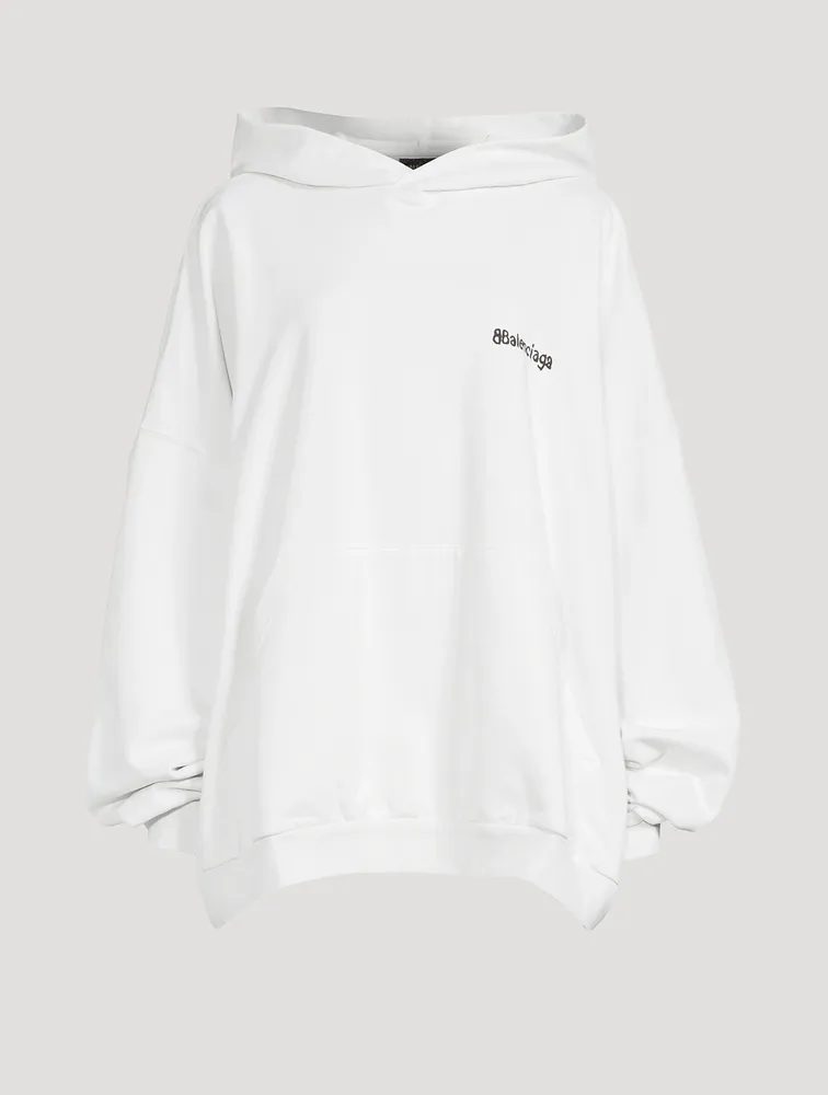Bleed-Through Oversized Hoodie