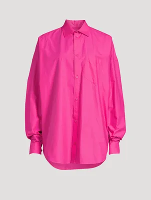 Cocoon Poplin Shirt