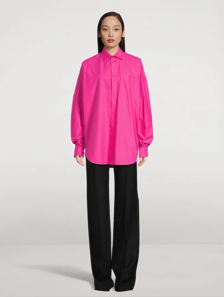 Cocoon Poplin Shirt