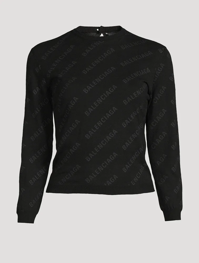 Logo Intarsia Sweater