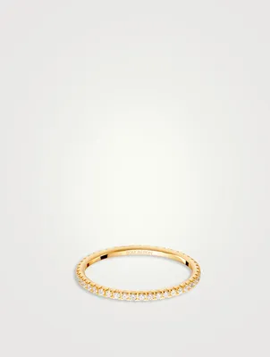 Small Epure Wedding Band With Diamonds