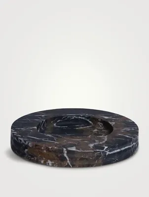 Lucas Ribbed Marble Catchall