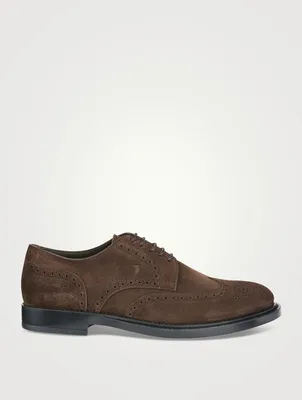 Suede Derby Shoes