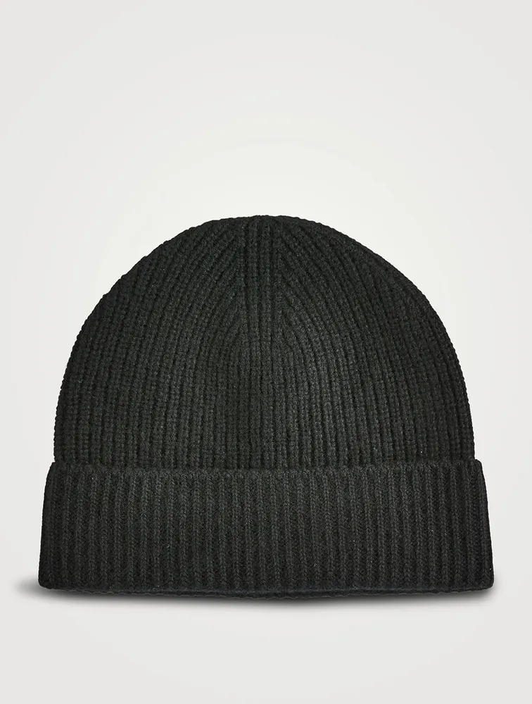 Cashmere Rib Beanie