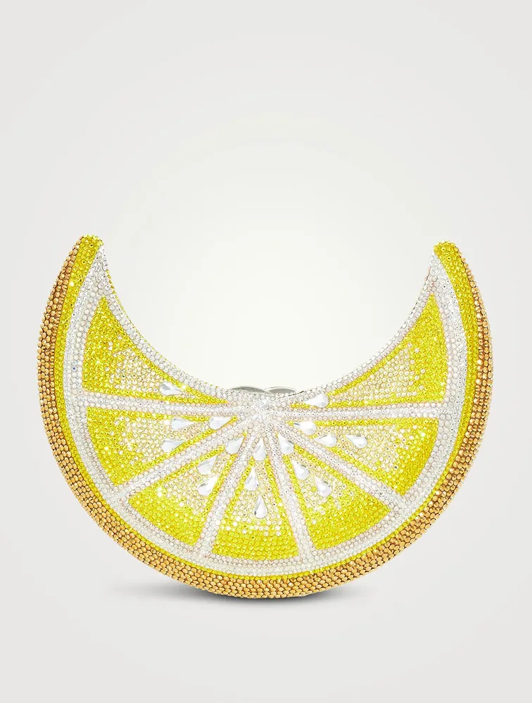 Lemon Crescent Evening Bag