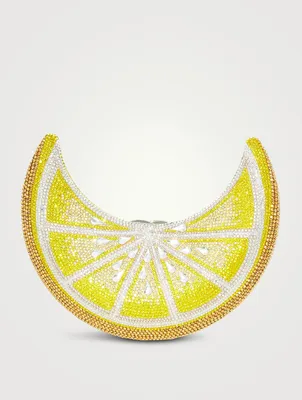 Lemon Crescent Evening Bag